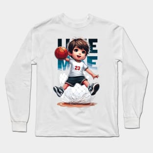 Dunk Boy, Michael Jordan Wannabes Long Sleeve T-Shirt